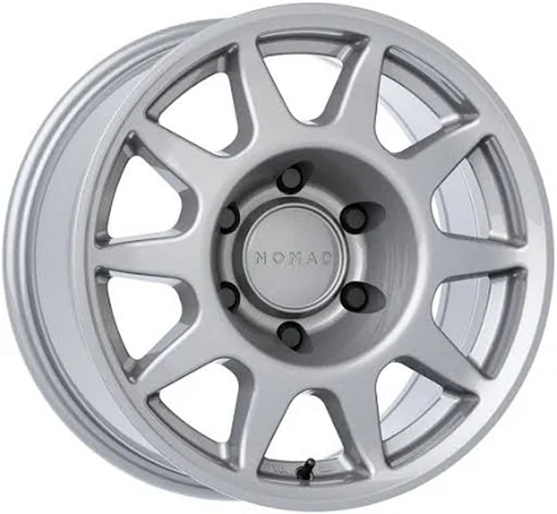 16x8 nomad off-road 505 touring oe silver (flow form) 5x150 0mm
