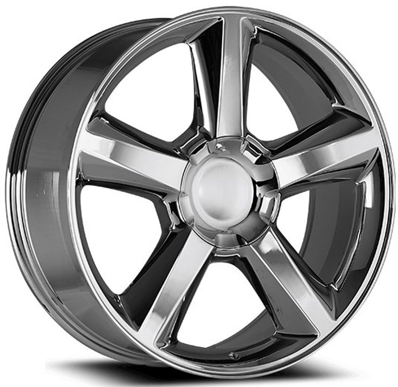 22x9 oe concepts replica chevy ltz chrome c01 6x5.5/139.7 24mm