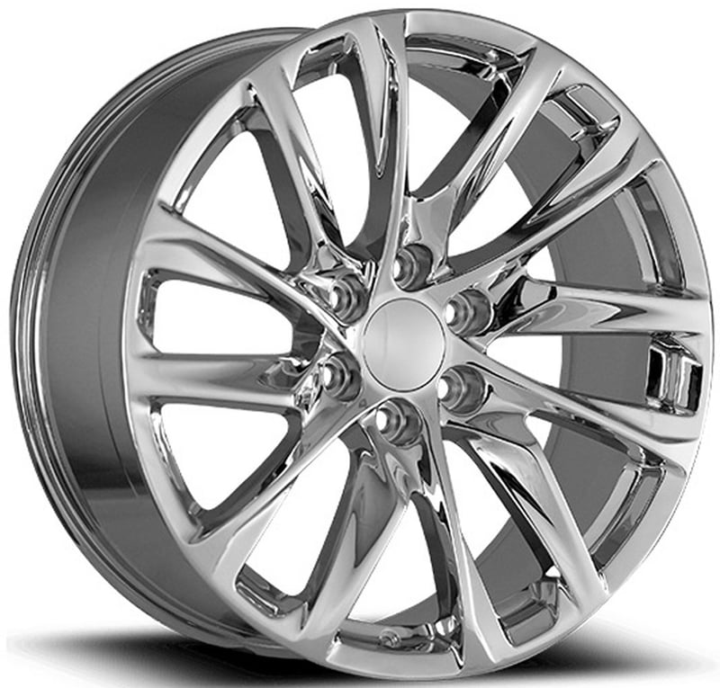 24x10 oe concepts replica 2021 escalade esv chrome c25 6x5.5/139.7 28mm