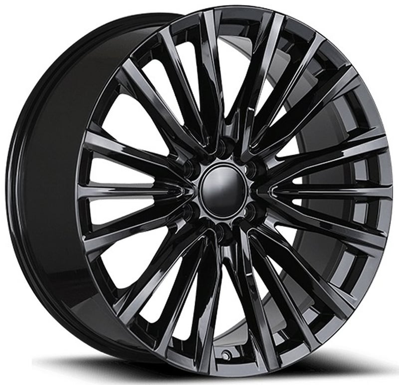 26x10 oe concepts replica cadillac v gloss black c36 6x5.5/139.7 31mm