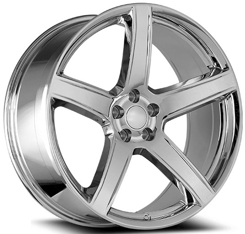 22x9.5 oe concepts replica 2018 hellcat hc2 chrome dg06 5x115 15mm