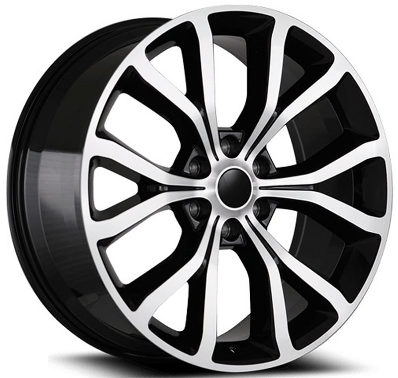 OE Concepts Replica 2018 Ford Platinum Gloss Black Machined