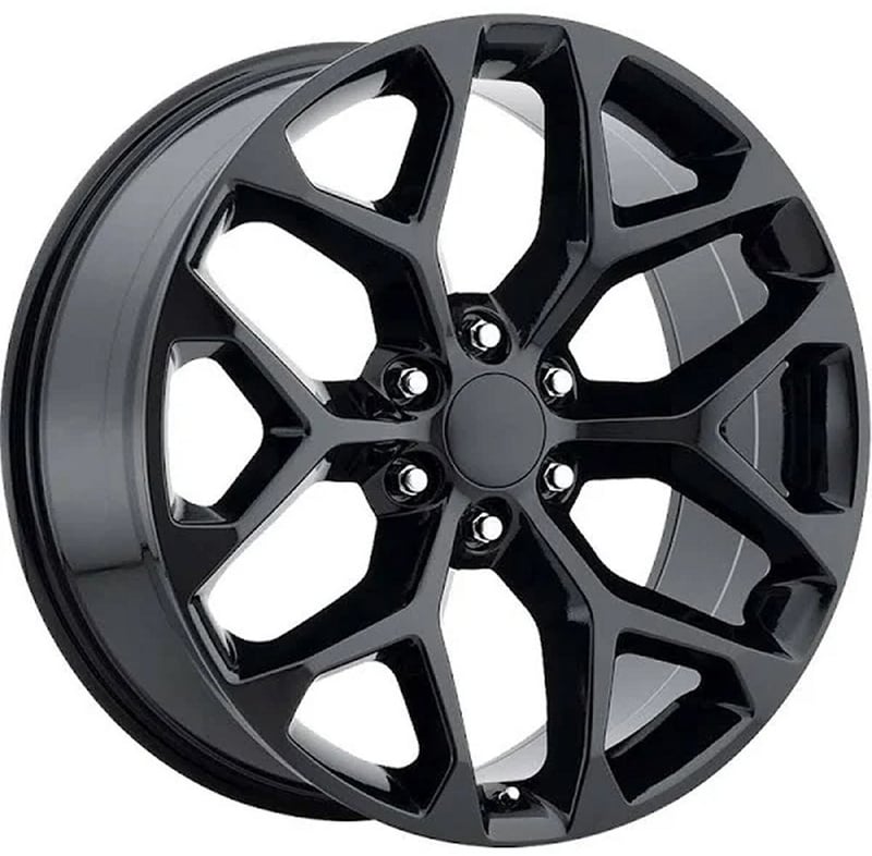 22x9 oe concepts replica 2015 gmc sierra gloss black g09 6x5.5/139.7 24mm