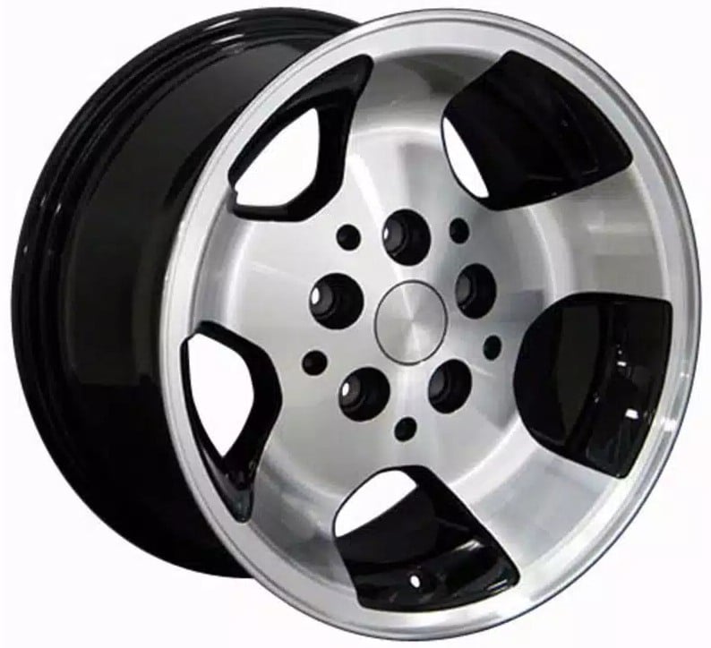 OE Replica Jeep Cherokee JP08 Gloss Black Machined