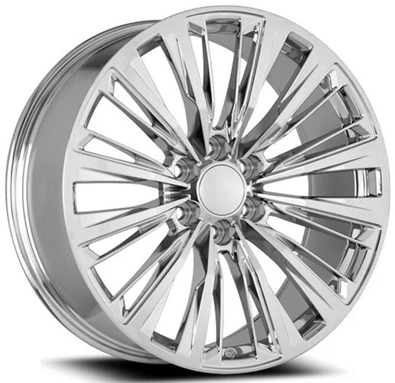 24x10 oe concepts replica 2023-2024 cadillac chrome c37 6x5.5/139.7 31mm