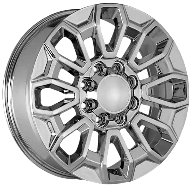 22x8.5 oe concepts replica 2021-2023 gmc 2500 hd chrome g21 8x6.5/165 15mm