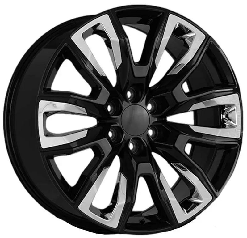 OE Concepts Replica 2022-2023 GMC Sierra Denali Gloss Black w/ Chrome Insert