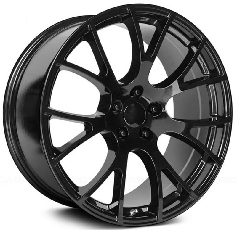 22x9.5 performance replicas pr161 gloss black 5x115 18mm
