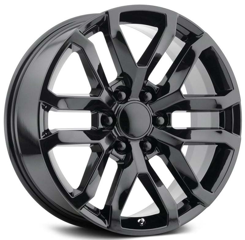 20x9 performance replicas pr196 gloss black 6x5.5/139.7 24mm