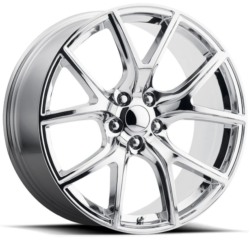 (clearance - no returns) 20x9 performance replicas pr181 chrome 5x5/127 34mm