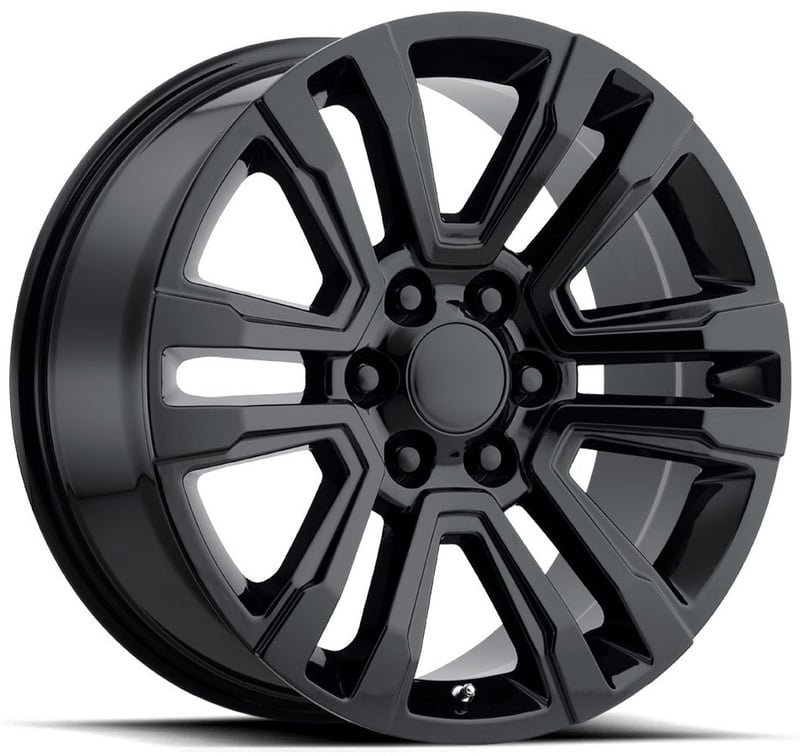 22x9 performance replicas pr182 gloss black 6x5.5/139.7 24mm