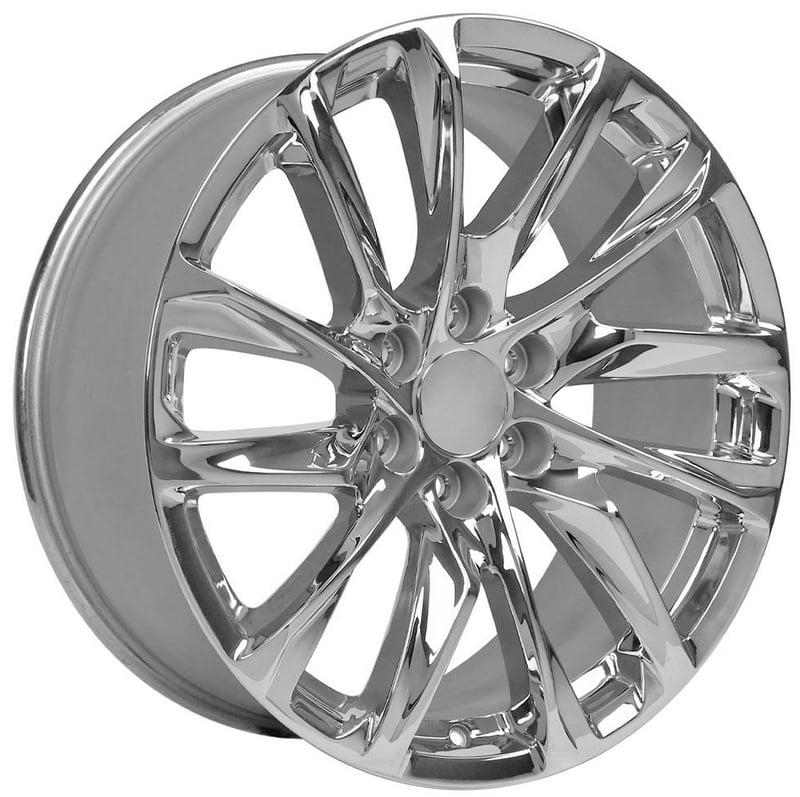 24x10 oe replica cadillac escalade ca90 chrome 6x5.5/139.7 28mm