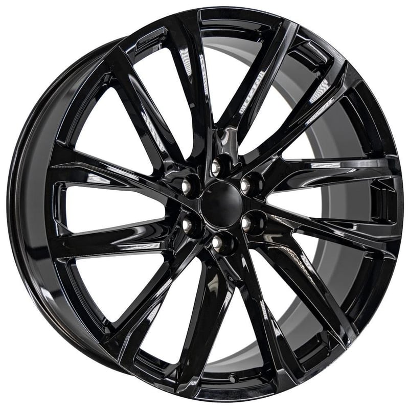 (clearance - no returns) 26x10 oe replica cadillac escalade ca90 gloss black 6x5.5/139.7 28mm