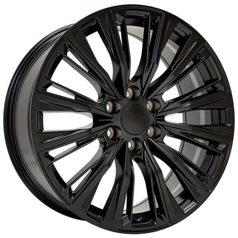 (clearance - no returns) 24x10 oe replica cadillac escalade ca93 satin black 6x5.5/139.7 28mm