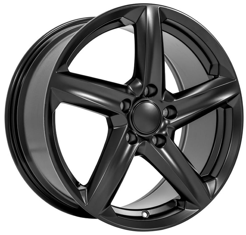 (clearance - no returns) 19x8.51 oe replica corvette c8 cv02 stain black 5x120 52mm