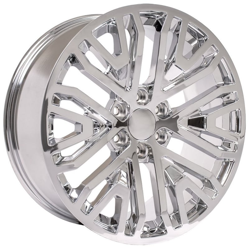 20x9 oe replica gmc sierra cv37 chrome 6x5.5/139.7 28mm