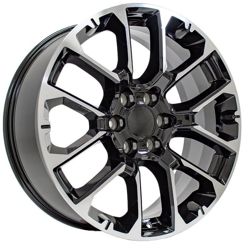 OE Replica Chevrolet Suburban 1500 CV67 Gloss Black Machined