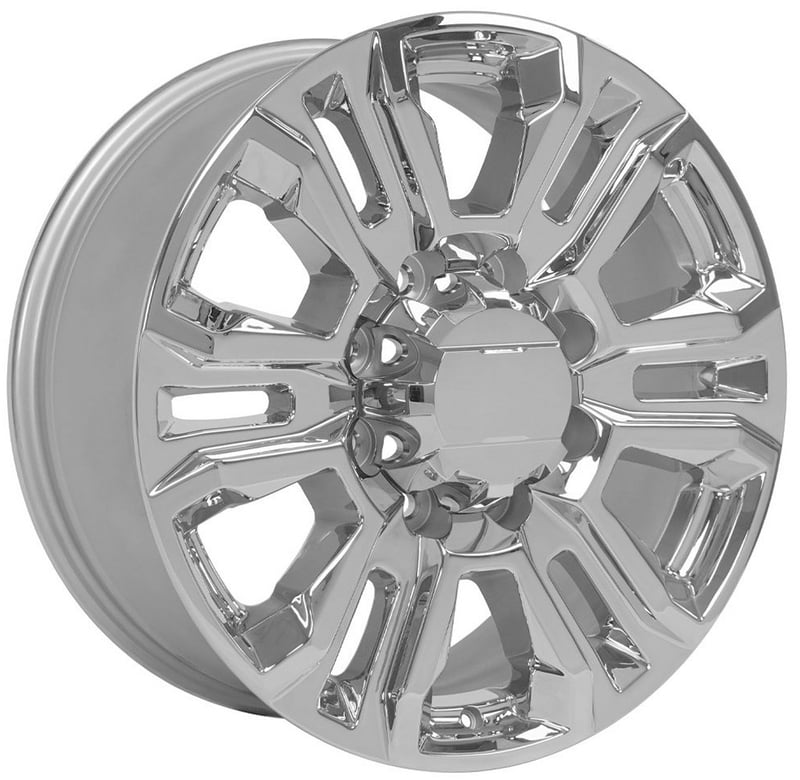 20x8.5 oe replica gmc sierra 2500/3500 hd denali cv70 chrome 8x180 47mm