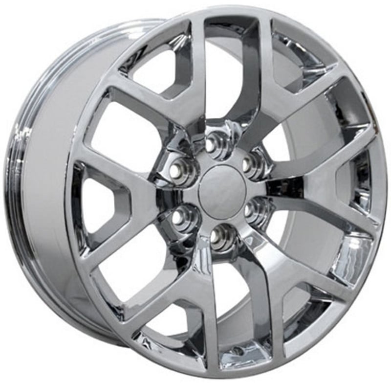 20x9 oe replica gmc sierra cv92 chrome 6x5.5/139.7 27mm
