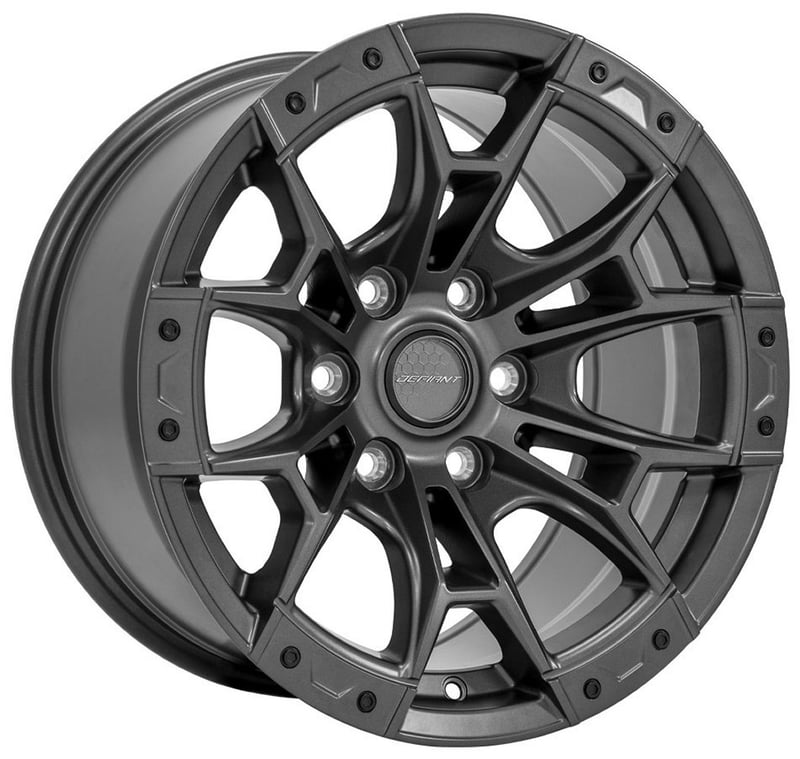 Defiant DF04 Dark Satin Charcoal