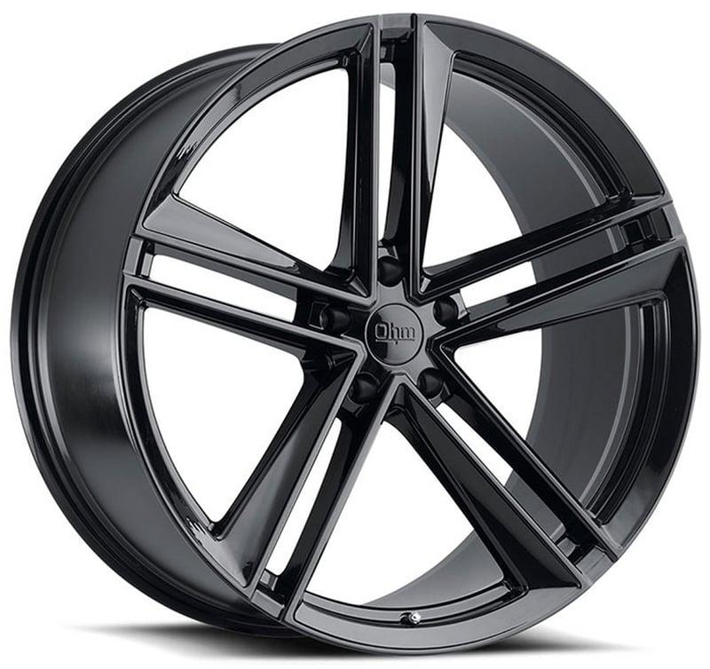 (clearance - no returns) 20x10 ohm lightning gloss black (rotary forged) 5x120 30mm