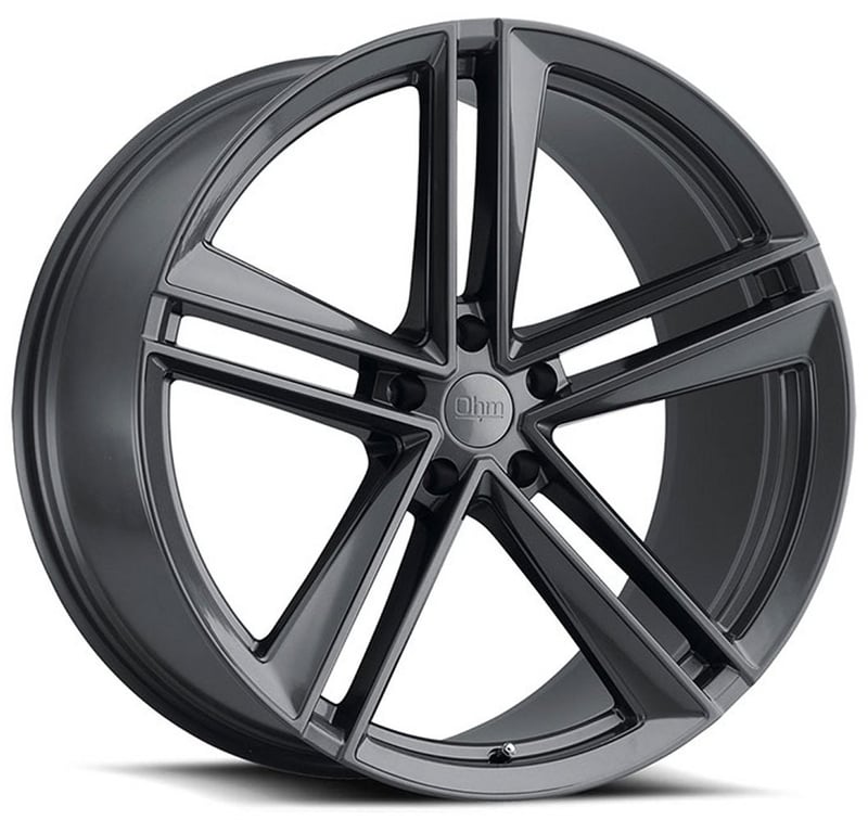 (clearance - no returns) 20x10 ohm lightning gloss gunmetal (rotary forged) 5x120 35mm