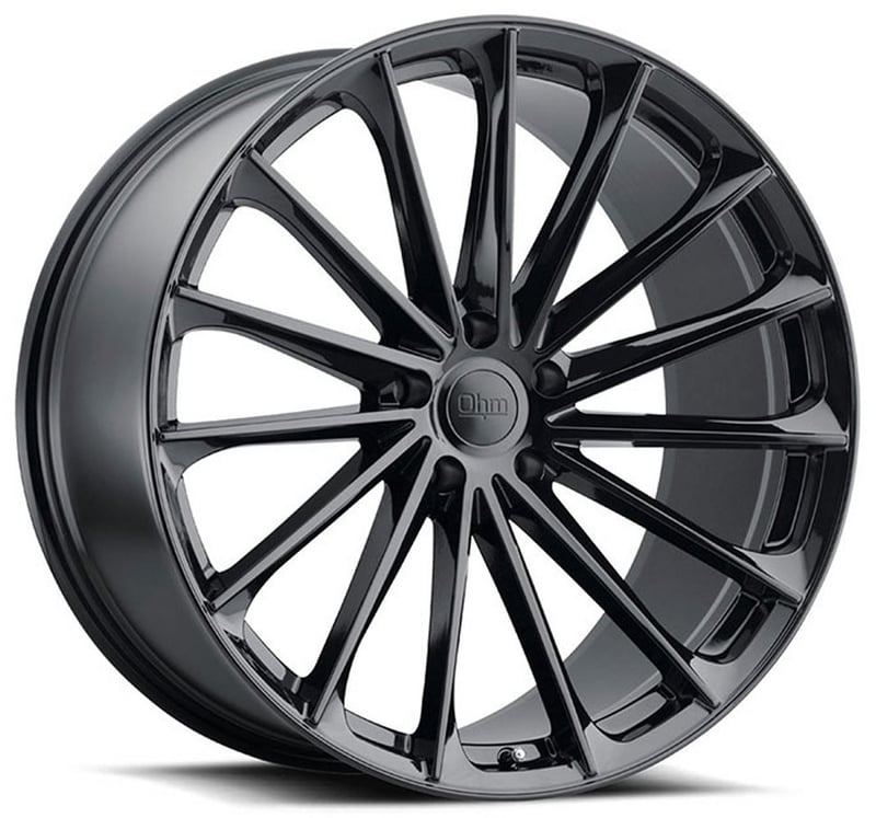 (clearance - no returns) 22x10.5 ohm proton gloss black (rotary forged) 5x120 40mm