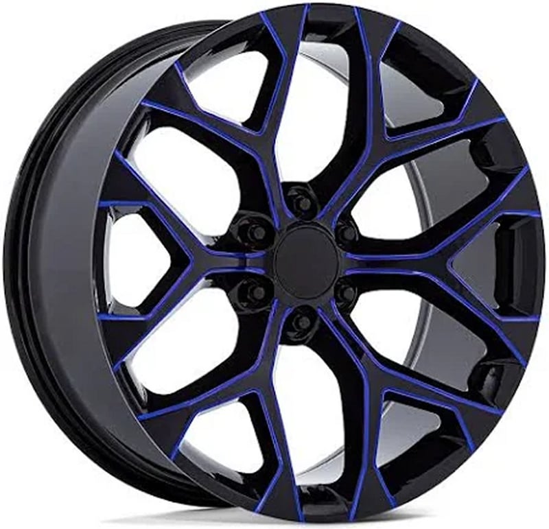 Performance Replicas PR176 Gloss Black Blue Milled