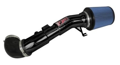 injen 04-12 nissan titan 5.7l v8 wrinkle black short ram intake system w/ mr tech pf1952wb