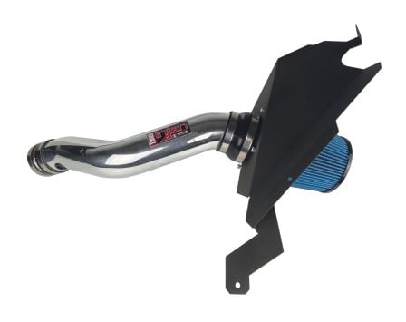 injen 16-20 dodge durango / jeep grand cherokee 3.6l v6 polished pf short ram cold air intake pf5023p