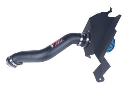 injen 16-20 dodge durango / jeep grand cherokee 3.6l v6 wrinkled black pf short ram cold air intake pf5023wb