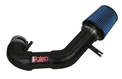 injen 11-14 ford mustang gt 5.0l v8 wrinkle black short ram intake w/ mr tech pf9090wb