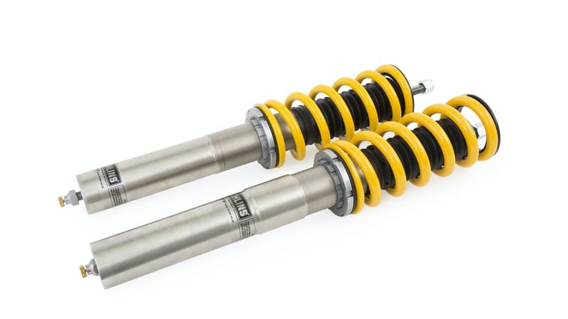 ohlins 16-21 porsche 718 spyder/cayman gt4 (981/982) road & track coilover system poz mr90s1