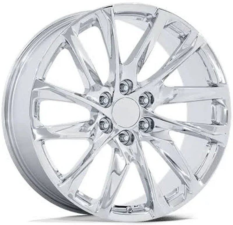 (clearance - no returns) 24x10 performance replicas pr213 chrome 6x5.5/139.7 31mm