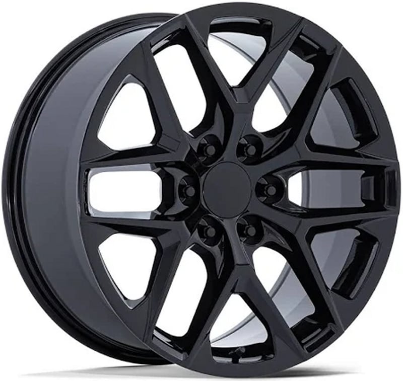 22x9 performance replicas pr229 gloss black 6x5.5/139.7 28mm