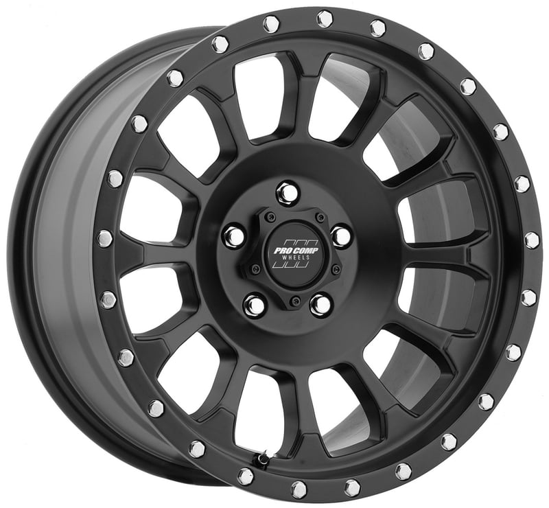 18x9 pro comp pa34 rockwell satin black 5x127/5 0mm