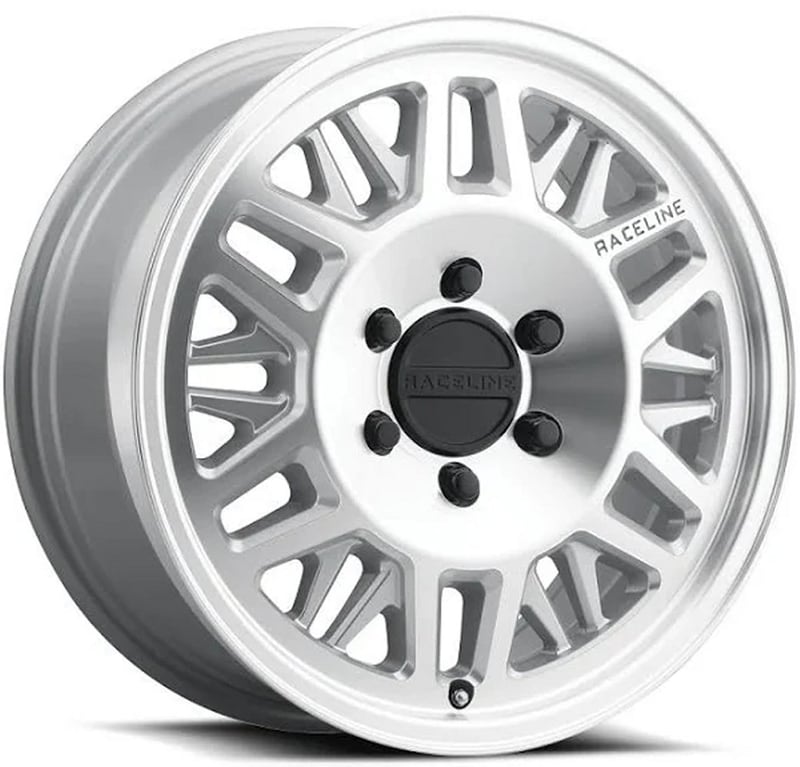 17x7.5 raceline 451mc ryno tr van machined 6x130 50mm