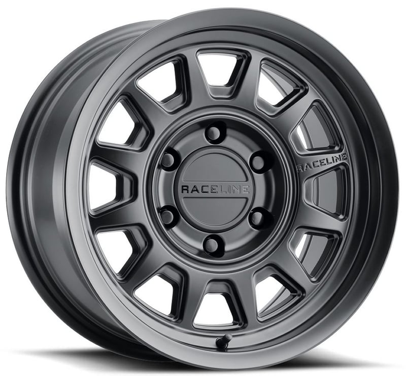 17x9 raceline 952b aero hd satin black 5x5.5/139.7 -12mm