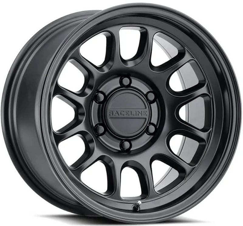 17x8.5 raceline 958b rogue satin black 8x170 0mm