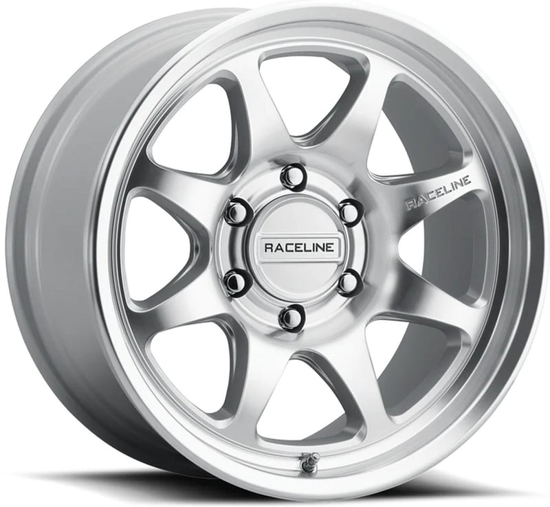 17x8.5 raceline 962mc maverick machined 6x139.7/5.5 0mm