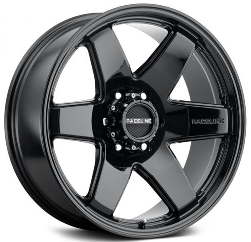 clearance - no returns) 16x8 raceline 942b addict gloss black 5x5