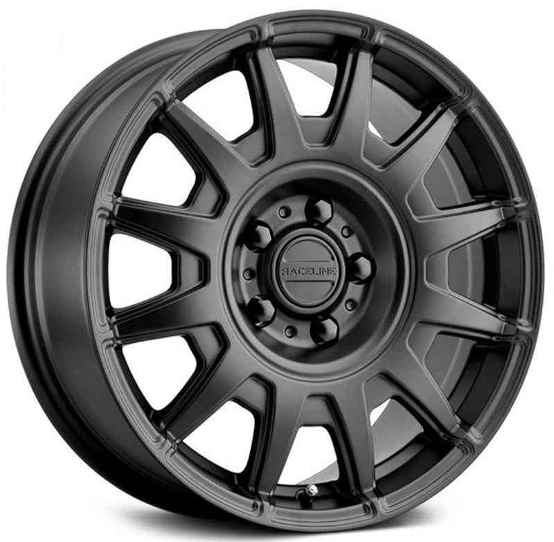 18x8 raceline 401b aero satin black 5x4.25/108 40mm