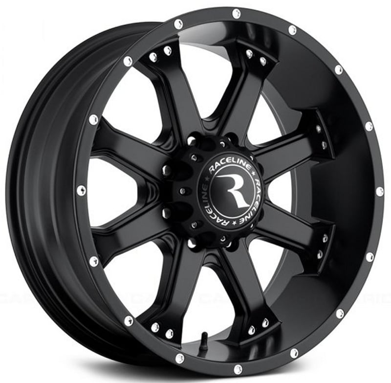 20x9 raceline 991b assault black 8x170 -12mm