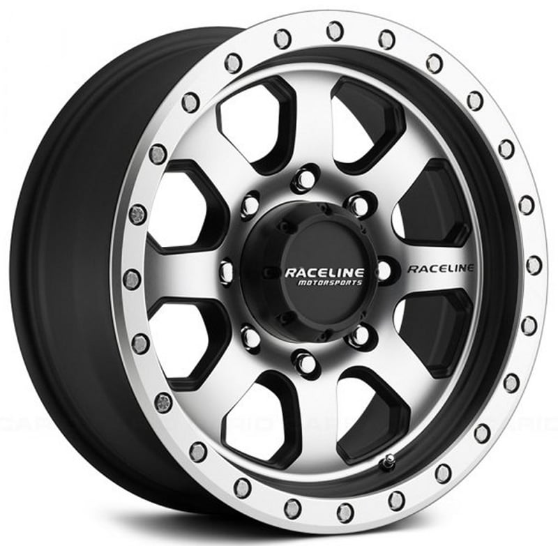 Raceline 929M Street Lock Avenger Matte Black Machined Face