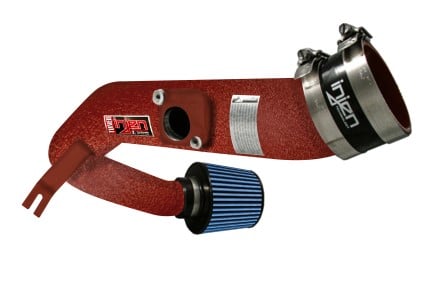 injen 02-06 subaru wrx (no wagon) / 04 sti wrinkle red cold air intake *special order* rd1200wr