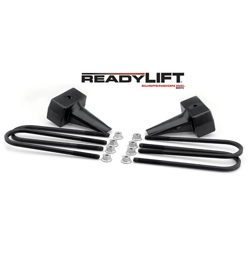 readylift 4" rear block kit 1999-2010 ford f-250/ f-350/ f-450 super duty (1 piece drive shaft) 66-2094