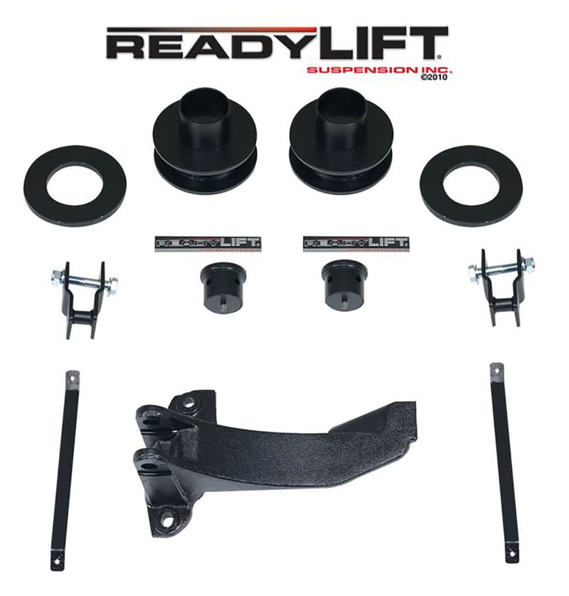 readylift 2.5" front leveling kit w/ track bar bracket 2005-2007 f-250/f-350/f-450 super duty 4wd 66-2515
