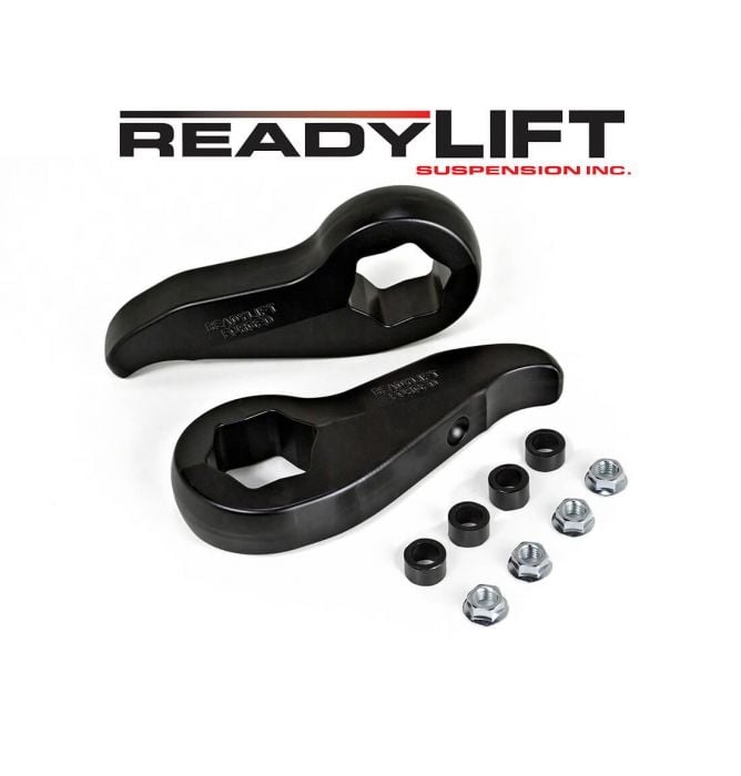 readylift 2.25" front leveling kit (forged torsion key) 2011-2019 chevrolet/gmc 2500/3500hd 66-3011