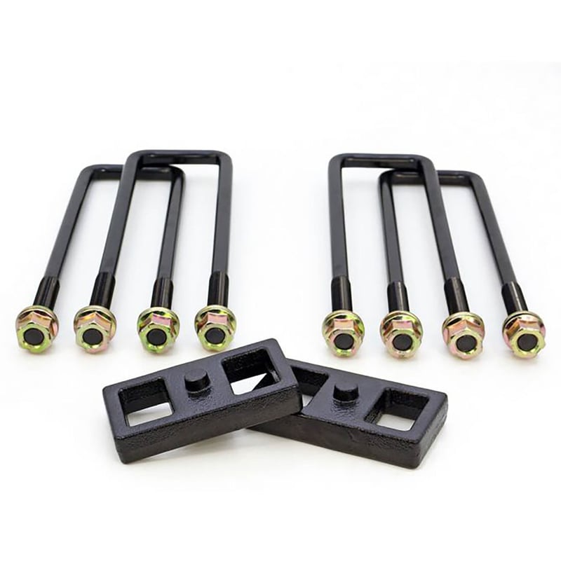 readylift 1" rear block kit 2011-2019 chevrolet/gmc 2500/3500 hd (oem style w/ factory top overloads) 66-3121
