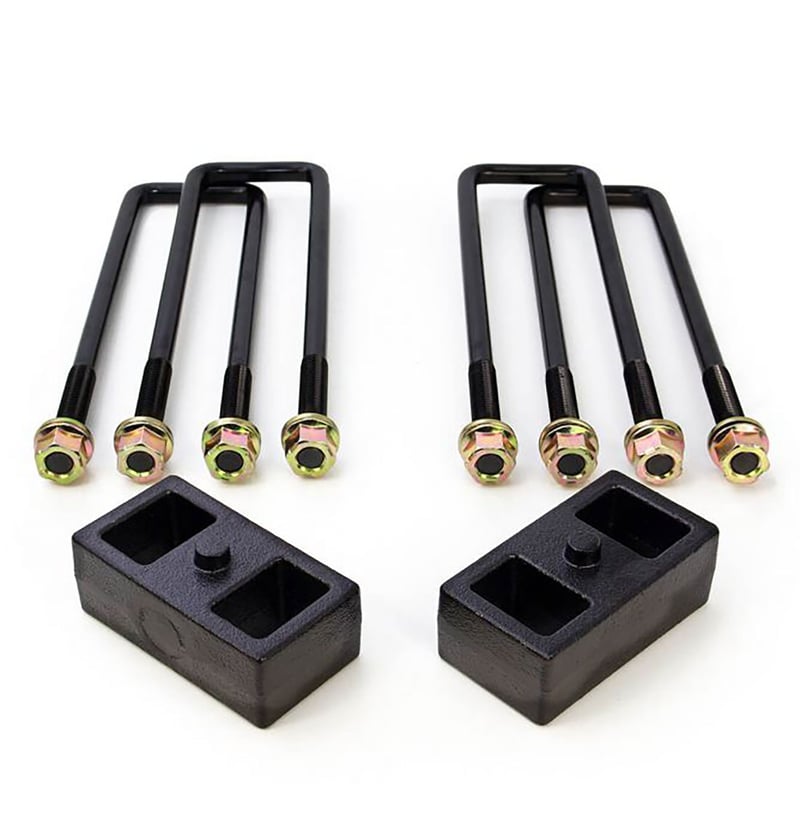 readylift 2" rear block kit 2011-2019 chevrolet/gmc 2500/3500 hd (oem style w/ factory top overloads) 66-3122